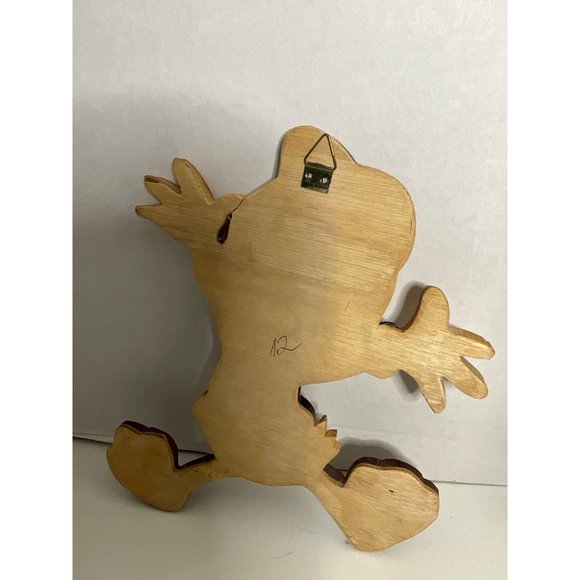 Pair of Disney Minnie Mouse Playing Instrument, Donald Duck Dancing, Wood Intars - Picture 15 of 16